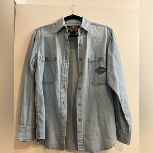 Harley-Davidson Sky Blue Denim Shirt